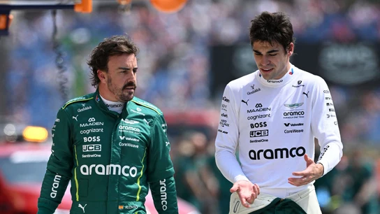 Fernando Alonso y Lance Stroll Fernando Alonso y Lance Stroll