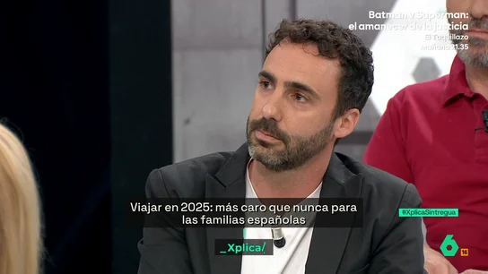 XPLICA Alberto Sotillos analiza al turista español y los precios: "Compite con millones de extranjeros. A lo mejor tenemos que dejar agosto para extranjeros” XPLICA Alberto Sotillos analiza al turista español y los precios: "Compite con millones de extranjeros. A lo mejor tenemos que dejar agosto para extranjeros”