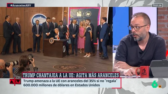Antonio Maestre, tras la amenaza de Trump a la UE: "Era inocente pensar que plegarse a él iba a funcionar" Antonio Maestre, tras la amenaza de Trump a la UE: "Era inocente pensar que plegarse a él iba a funcionar"