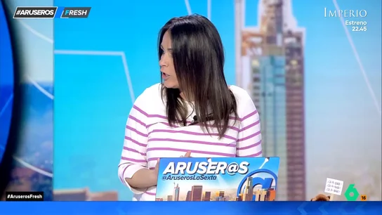 Patricia Benítez, a los "cachas de gimnasio" que compran camisas de una talla menos: "No hace falta marcar" Patricia Benítez, a los "cachas de gimnasio" que compran camisas de una talla menos: "No hace falta marcar"
