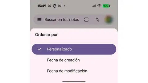 El nuevo orden de Google Keep El nuevo orden de Google Keep