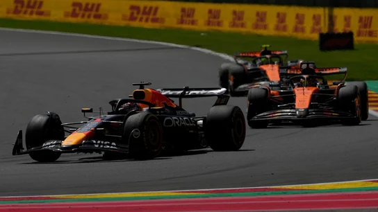 Max Verstappen y Lando Norris Max Verstappen y Lando Norris