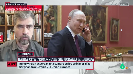 Pérez Triana destaca por qué Rusia no quiere sentarse a negociar la paz: "Piensan que su victoria militar es cuestión de tiempo" Pérez Triana destaca por qué Rusia no quiere sentarse a negociar la paz: "Piensan que su victoria militar es cuestión de tiempo"