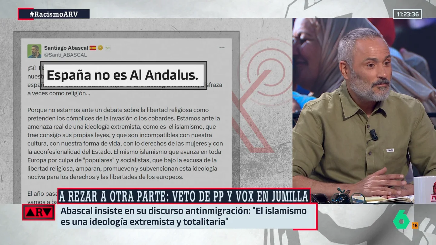 Martínez-Vares, ante el discurso antinmigración de Abascal: "Vaya cantidad de barbaridades que dice" Martínez-Vares, ante el discurso antinmigración de Abascal: "Vaya cantidad de barbaridades que dice"