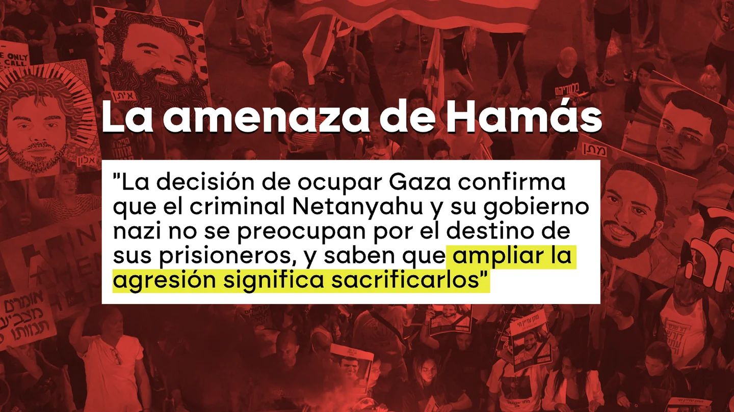 Hamás advierte a Israel Hamás advierte a Israel