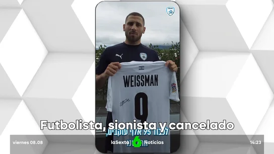 futbolista, sionista y cancelado futbolista, sionista y cancelado