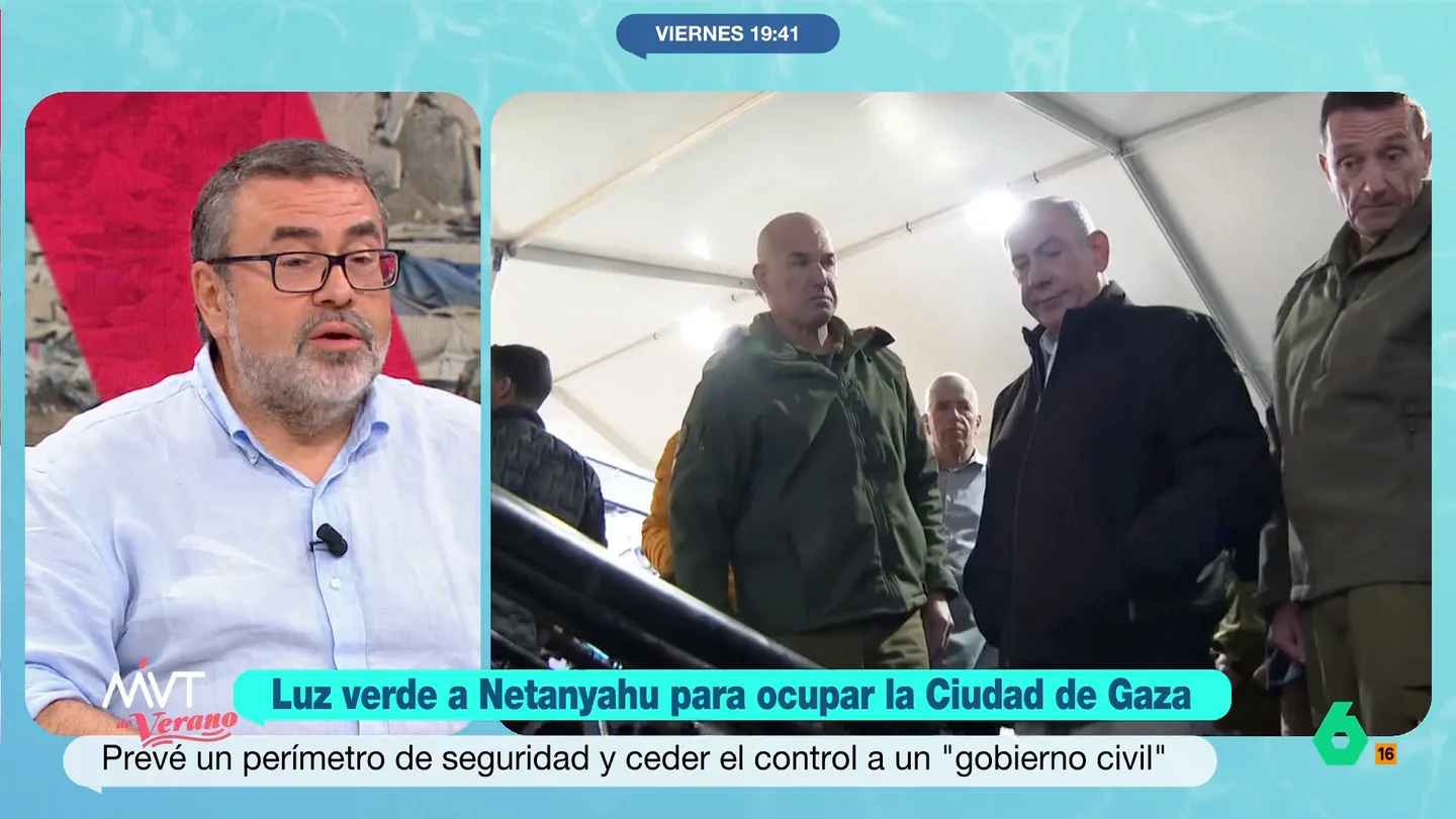Pedro Rodríguez: "Cada vez es más evidente que Netanyahu está prolongando la guerra atendiendo a sus intereses" El profesor de Relaciones Internacionales expone que "la retórica de Netanyahu es que Israel siempre está a una batalla de alcanzar la victoria". Añade, además, que el primer ministro israelí ha conseguido dividir el país "hasta la médula".