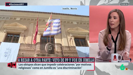 Junquera, sobre la intención de PP y Vox en Jumilla de "proteger nuestra identidad": "¿Protegerla de qué? ¿Quién está atacando?" Junquera, sobre la intención de PP y Vox en Jumilla de "proteger nuestra identidad": "¿Protegerla de qué? ¿Quién está atacando?"