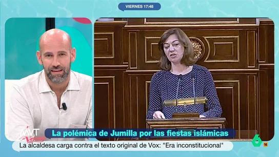 Gonzalo Miró, sobre la polémica en Jumilla: "Cuando te alías con un partido racista lo lógico es que te salpique" Con anterioridad, las instalaciones deportivas de Jumilla habían acogido diversas festividades musulmanas debido a que el tamaño de la mezquita del municipio no es suficiente para poder acoger las celebraciones.