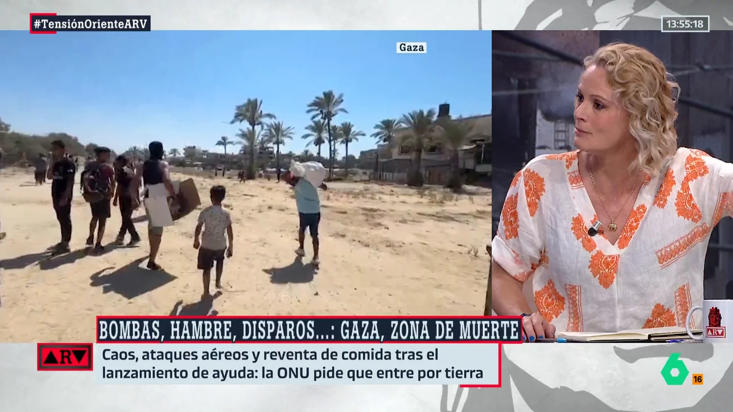 Zaida Cantera analiza la situación en Gaza y critica a Trump: "Es un payaso que solo ha creado el caos" Zaida Cantera analiza la situación en Gaza y critica a Trump: "Es un payaso que solo ha creado el caos"