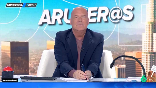 El 'dardo' de Alfonso Arús a las colaboradoras de Aruser@s: "Estáis toda la vida con quejas" El 'dardo' de Alfonso Arús a las colaboradoras de Aruser@s: "Estáis toda la vida con quejas"