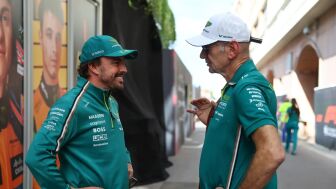 Fernando Alonso y Adrian Newey