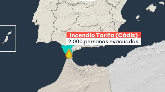 Grave incendio en Tarifa Grave incendio en Tarifa