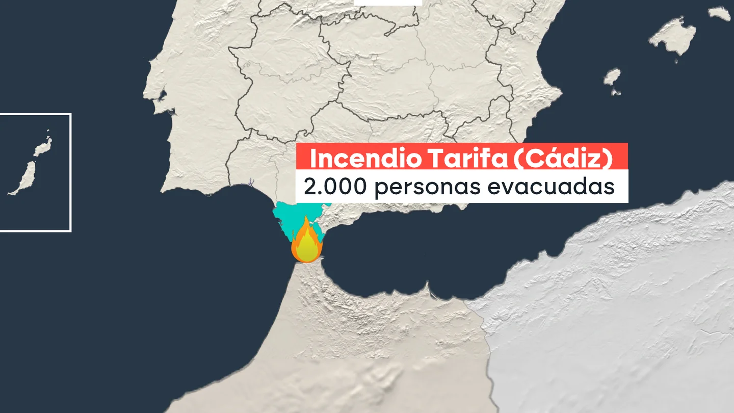 Grave incendio en Tarifa Grave incendio en Tarifa
