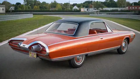 La trasera del Chrysler Turbine Car era muy peculiar Chrysler Turbine Car