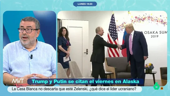 Pedro Rodríguez considera llamativo que la reunión entre Putin y Trump sea en Alaska: "El territorio puede ser moneda de cambio" El profesor de Relaciones Internacionales recuerda que Alaska fue comprado en 1876 por Estados Unidos al imperio ruso. "Espero que, conociendo a Putin, hayan guardado el recibo", ironiza Rodríguez.