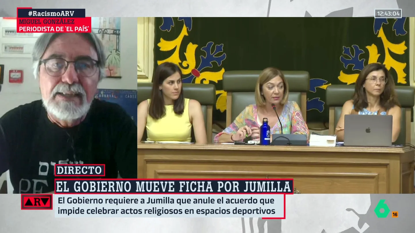 Miguel González define el veto de Vox en Jumilla como "un paso hacia la islamofobia” Miguel González define el veto de Vox en Jumilla como "un paso hacia la islamofobia”