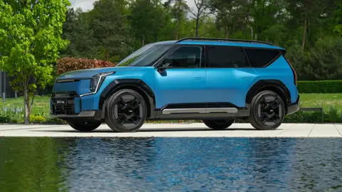 El Kia EV9 tiene una imagen imponente Kia EV9