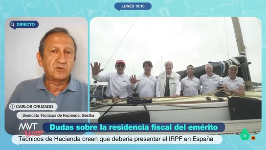 Carlos Cruzado, portavoz de Gestha, sobre el emérito: "Los intereses económicos los tenía en España" Carlos Cruzado, portavoz de Gestha, sobre el emérito: "Los intereses económicos los tenía en España"