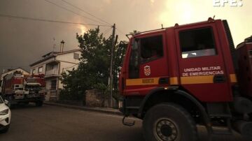 Vecinos de Las Médulas y Carucedo regresan a sus casas, algunas afectadas por las llamas