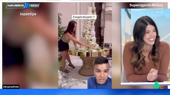 El secreto detrás de las tartas de bodas que hace desvelar a Alfonso Arús una "trampa" de la tele El secreto detrás de las tartas de bodas que hace desvelar a Alfonso Arús una "trampa" de la tele