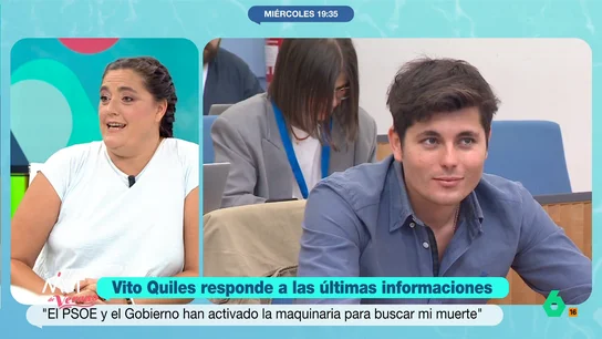 Lotero Ochando responde a Vito Quiles: "No digo ninguna mentira, está el papel" El agitador ultra ha publicado un vídeo en sus redes sociales para aclarar la información publicada por la periodista. Ochando afirma que Quiles había intentado viajar desde Alicante hasta Madrid pagando solo el billete hasta Albacete.