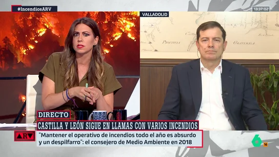Mañueco intenta justificar su ausencia de tres días durante los incendios: "A uno las catástrofes le pillan donde le pillan" Mañueco intenta justificar su ausencia de tres días durante los incendios: "A uno las catástrofes le pillan donde le pillan"