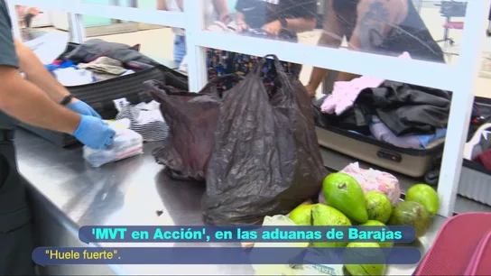 'MVT en Acción' se adentra en la aduana de Barajas: desde cajas de galletas de contrabando a kilos de aguacates 'MVT en Acción' se adentra en la aduana de Barajas: desde cajas de galletas de contrabando a kilos de aguacates