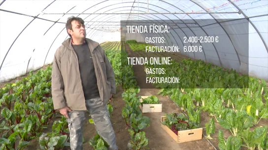 Un agricultor explica cómo ha cambiado su vida el comercio online: "Si puedo vender todo online, sería mejor, son menos gastos" Un agricultor explica cómo ha cambiado su vida el comercio online: "Si puedo vender todo online, sería mejor, son menos gastos"