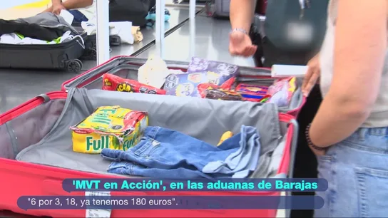 'MVT en Acción' se adentra en la aduana de Barajas: desde cajas de galletas de contrabando a kilos de aguacates 'MVT en Acción' se adentra en la aduana de Barajas: desde cajas de galletas de contrabando a kilos de aguacates