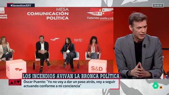 Pablo Pombo tacha a Óscar Puente de "matoncete": "Tiene un deber, que es el de proteger la convivencia y no maltratarla" Pablo Pombo tacha a Óscar Puente de "matoncete": "Tiene un deber, que es el de proteger la convivencia y no maltratarla"
