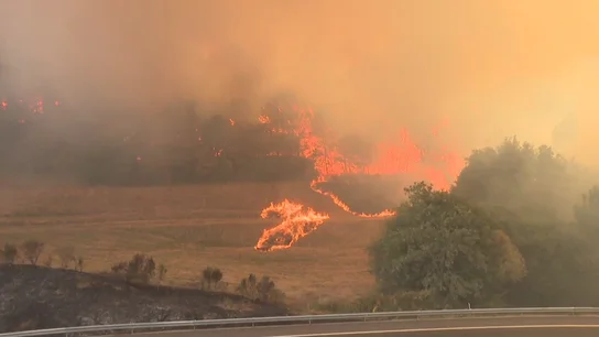 laSexta, testigo del incendio que sufre Ourense laSexta, testigo del incendio que sufre Ourense