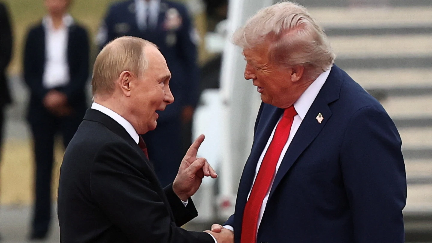 Vladímir Putin y Donald Trump. Vladímir Putin y Donald Trump.