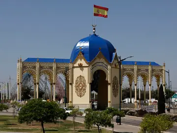 Portada del Real Cortijo de Torres de la Feria de Málaga 2025 Portada del Real Cortijo de Torres de la Feria de Málaga 2025
