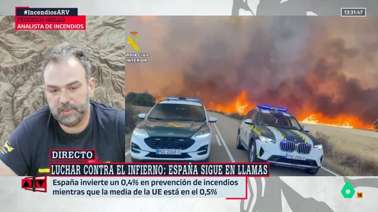 Federico Grillo, analista de incendios, explica las claves para evitar estos fuegos extremos: "Hay que fomentar la ganadería y agricultura" Federico Grillo, analista de incendios, explica las claves para evitar estos fuegos extremos: "Hay que fomentar la ganadería y agricultura"