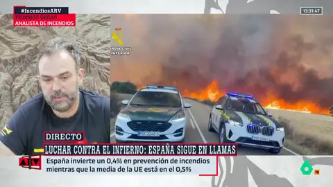 Federico Grillo, analista de incendios, explica las claves para evitar estos fuegos extremos: "Hay que fomentar la ganadería y agricultura" Federico Grillo, analista de incendios, explica las claves para evitar estos fuegos extremos: "Hay que fomentar la ganadería y agricultura"