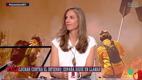 Arantza Pérez analiza la situación "extrema" que vive España contra el fuego: "La única manera de que estos gigantes no nos visiten en verano es actuar de antemano" Arantza Pérez analiza la situación "extrema" que vive España contra el fuego: "La única manera de que estos gigantes no nos visiten en verano es actuar de antemano"