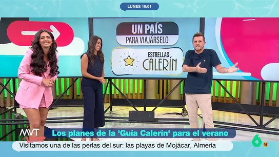 Marina Valdés, a Luis Calero: "Ha buceado con las gambas rojas y luego se las ha comido" El reportero ha visitado Mojácar donde ha podido disfrutar de sus impresionantes playas donde ha podido bucear para descubrir su fondo marino. Y, como es habitual, también ha disfrutado de la gastronomía local.