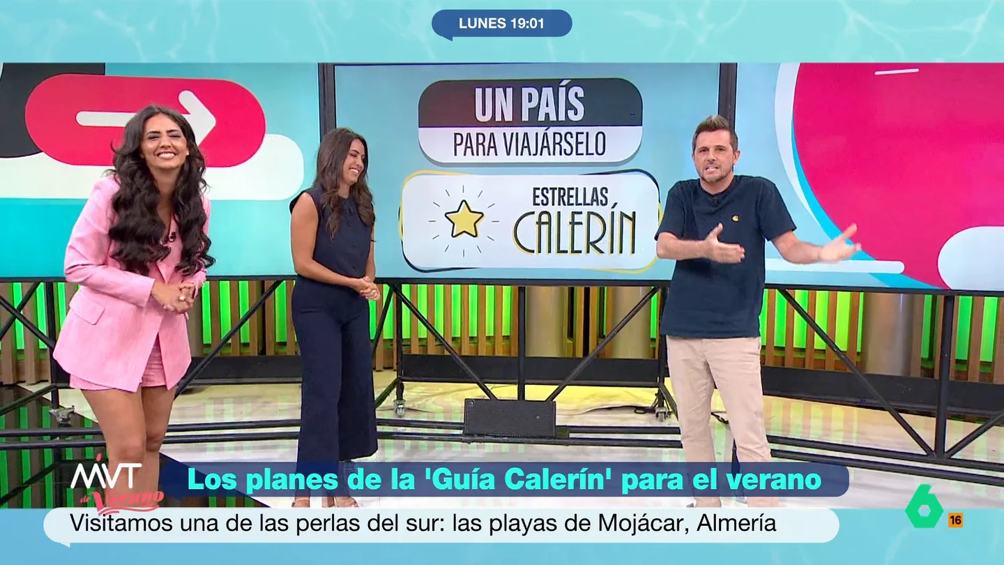 Marina Valdés, a Luis Calero: "Ha buceado con las gambas rojas y luego se las ha comido" El reportero ha visitado Mojácar donde ha podido disfrutar de sus impresionantes playas donde ha podido bucear para descubrir su fondo marino. Y, como es habitual, también ha disfrutado de la gastronomía local.