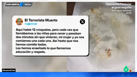 Dejan a sus hijas sin croquetas para darles una lección: "Cada vez que las llamábamos para cenar y no venían, nos comíamos una" Dejan a sus hijas sin croquetas para darles una lección: "Cada vez que las llamábamos para cenar y no venían, nos comíamos una"