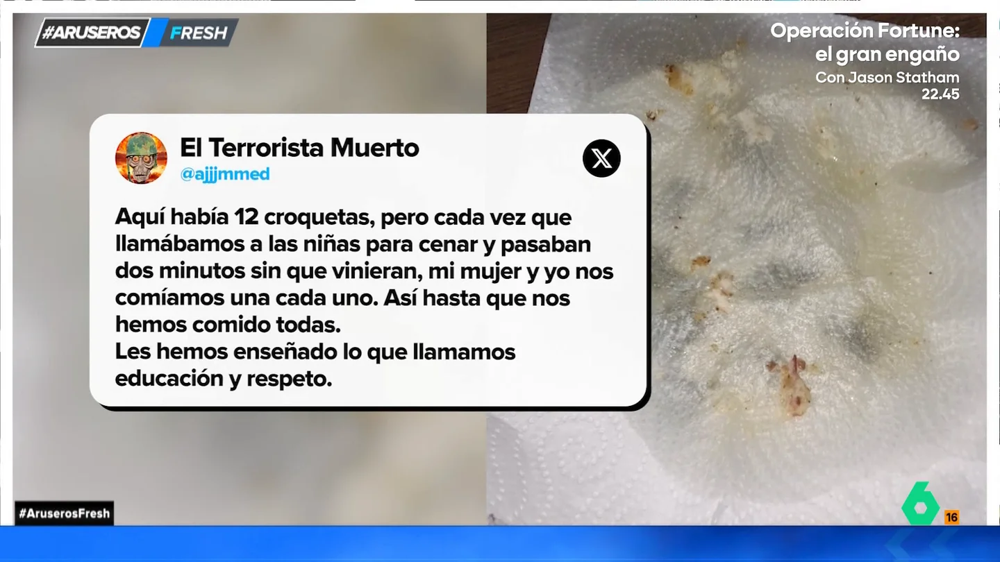 Dejan a sus hijas sin croquetas para darles una lección: "Cada vez que las llamábamos para cenar y no venían, nos comíamos una" Dejan a sus hijas sin croquetas para darles una lección: "Cada vez que las llamábamos para cenar y no venían, nos comíamos una"