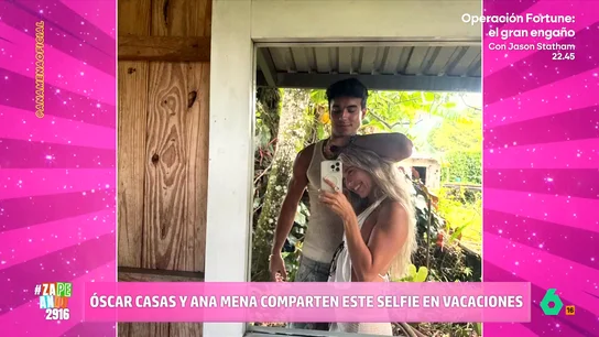 Óscar Casas publica un vídeo junto a Ana Mena haciendo una ruta en todoterreno en El Salvador La pareja está disfrutando de unas lujosas vacaciones en El Salvador junto a la familia del actor. Además, también se ha unido a ellos la influencer Melyssa Pinto, pareja de Mario Casas.