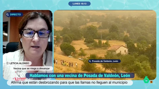 Leticia, vecina que se niega a desalojar su casa Leticia, vecina que se niega a desalojar su casa