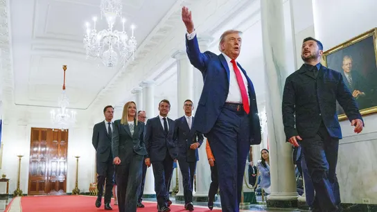 Donald Trump se reúne con Volodímir Zelenski y los líderes europeos en la Casa Blanca Donald Trump se reúne con Volodímir Zelenski y los líderes europeos en la Casa Blanca