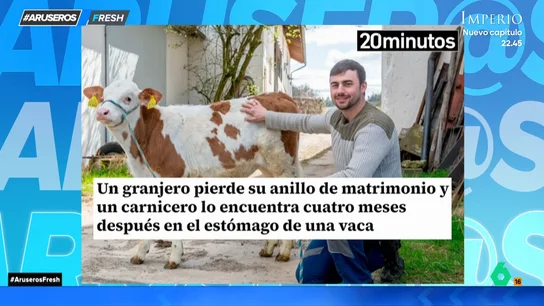 Un carnicero se encuentra un anillo de matrimonio en una vaca que estaba descuartizando: adivina a quién pertenecía la alianza Un carnicero se encuentra un anillo de matrimonio en una vaca que estaba descuartizando: adivina a quién pertenecía la alianza