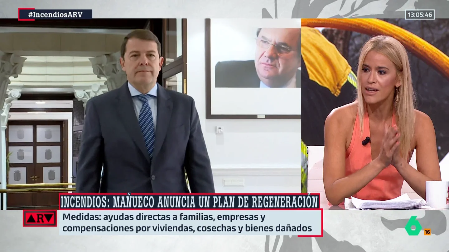 Afra Blanco, tajante con Mañueco: "Debe pensarse que somos todos imbéciles" Afra Blanco, tajante con Mañueco: "Debe pensarse que somos todos imbéciles"
