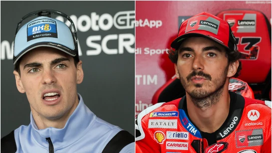 Fermín Aldeguer y Pecco Bagnaia Fermín Aldeguer y Pecco Bagnaia