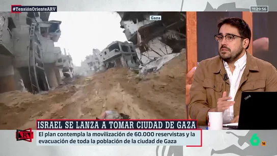 Eduardo Saldaña analiza el plan de Netanyahu: "Vamos a ver la ocupación total de la Franja de Gaza" Eduardo Saldaña analiza el plan de Netanyahu: "Vamos a ver la ocupación total de la Franja de Gaza"