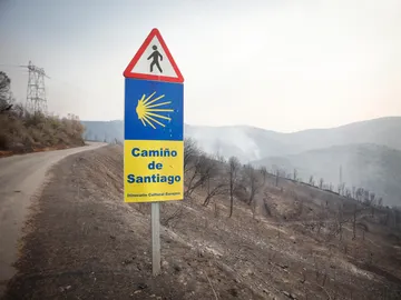 El Camino de Santiago, afectado por los incendios El Camino de Santiago, afectado por los incendios