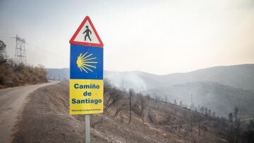 El Camino de Santiago, afectado por los incendios